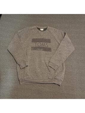 Grey Toms crewneck sweatshirt